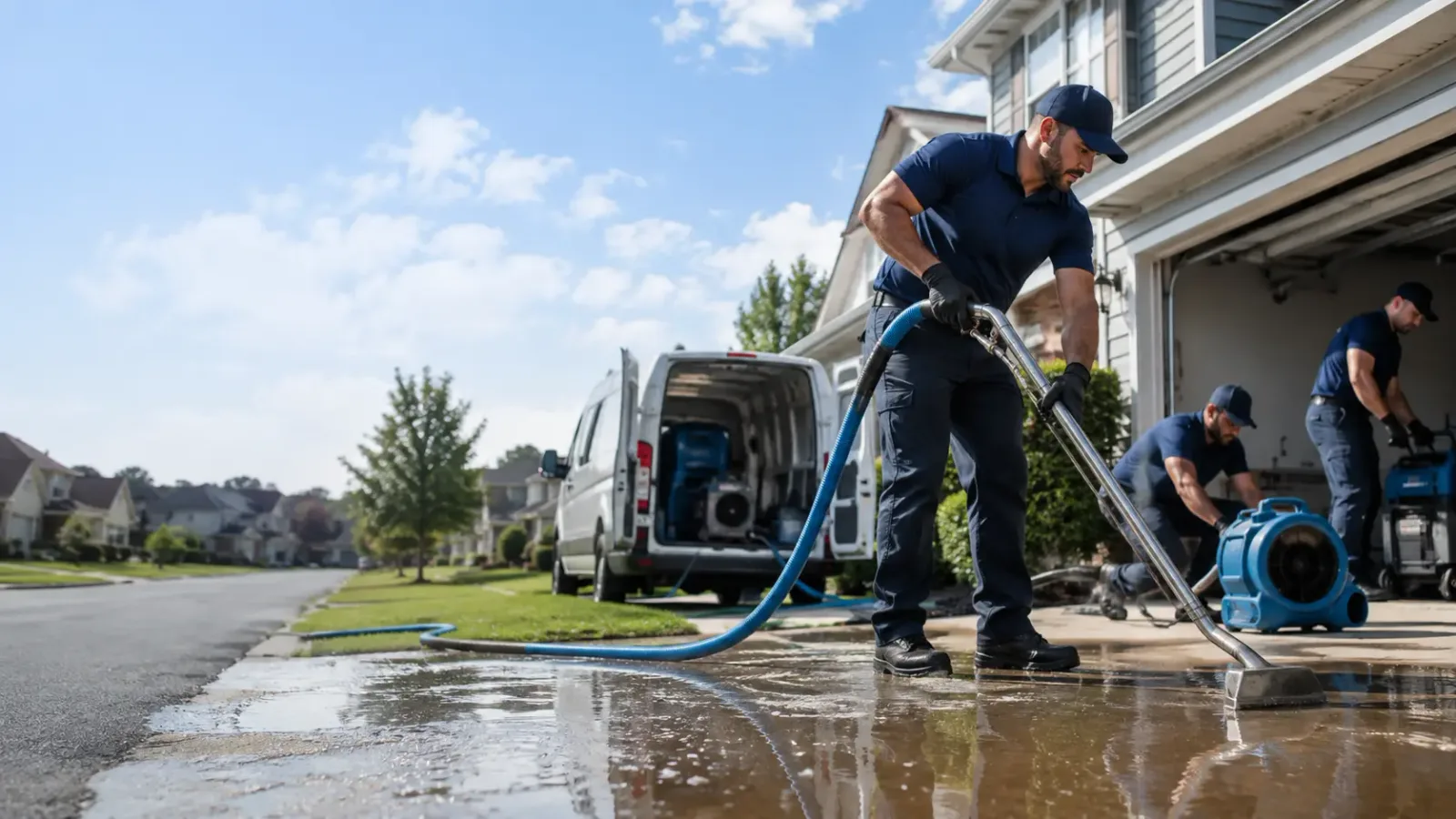 Flood Damage Restoration in Adamsville, PA